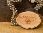 Lade das Bild in den Galerie-Viewer, Tiroler Wacholderholz mit Schafwollfilzeinsatz